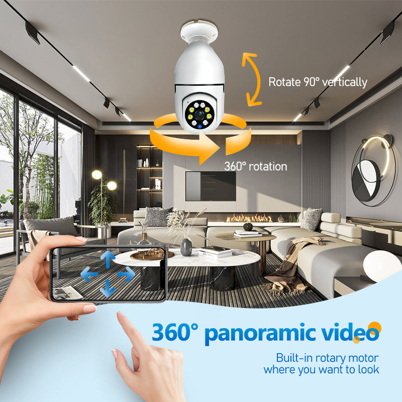 E27 Wi-Fi Security Camera
