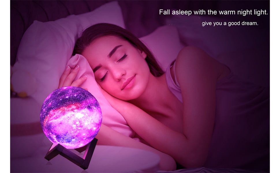 Bestfy™ 3D Print Moon & Galaxy Lamp