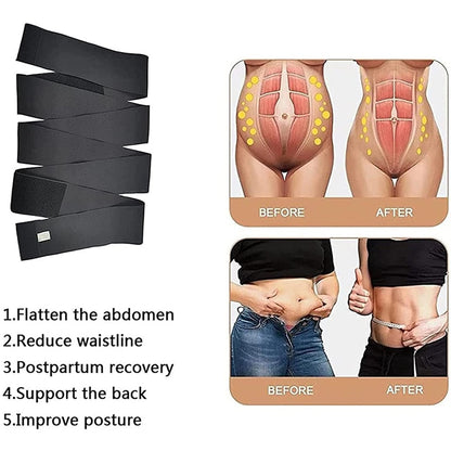 Mkanda Wa Kupunguza Tumbo (Tummy Slimming Belt)