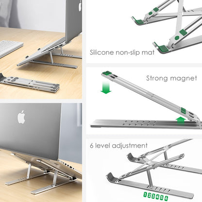 Bestfy™ Laptop, Tablet, iPad Adjustable Alumiunm Stand