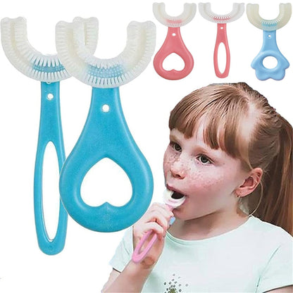 Miswaki Maalumu Ya Watoto (Intelligent U-Shaped Kids Tooth Brush)