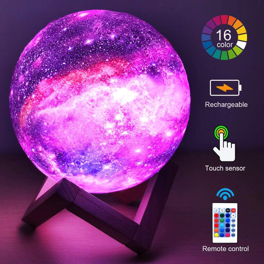 Bestfy™ 3D Print Moon & Galaxy Lamp