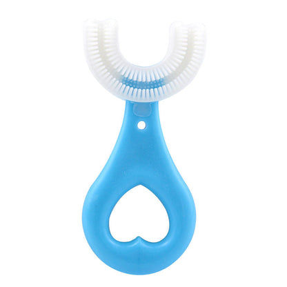 Miswaki Maalumu Ya Watoto (Intelligent U-Shaped Kids Tooth Brush)