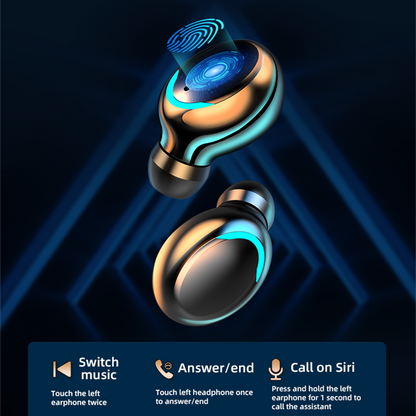 Bestfy™ F9 TWS Earbuds with Power Bank