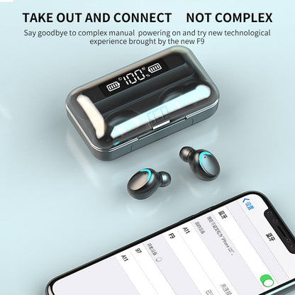 Bestfy™ F9 TWS Earbuds with Power Bank