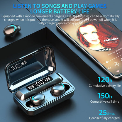 Bestfy™ F9 TWS Earbuds with Power Bank